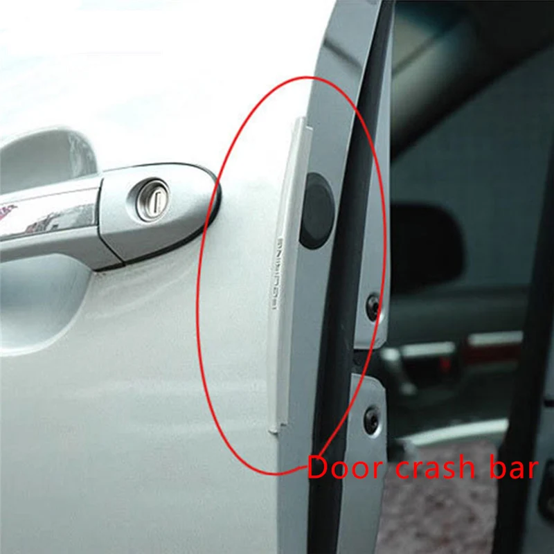 Car door trim corner protector 8 sets of scratch-resistant strips for Toyota Camry Corolla RAV4 Yaris Highlander/Land Cruiser