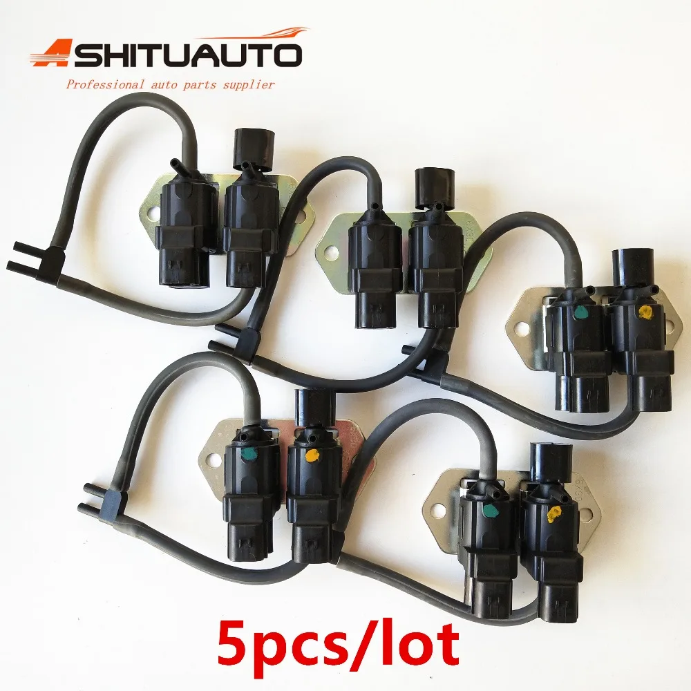 AshituAuto 5pcs/lot 8657A031 K5T47776 For Mitsubishi Pajero Montero Triton Delica Freewheel Clutch Control Solenoid Valve