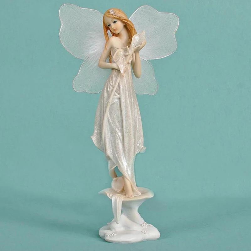 

Miniature Garden Fairies Figurines Resin Mini Fairy Statue Figure Fairy Garden Ornaments Decorations Accessories