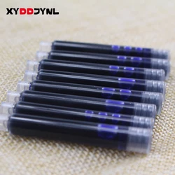 10pcs Ink Refill Black/Blue Student Stationery Universal Fountain Pen Ink Refills Disposable Ink Sac Canetas