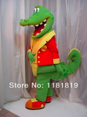 Mascotte alligatore costume della mascotte costume fantasia personalizzata kit cosplay mascotte costume operato costume di carnevale