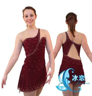 

custom ice skating dress free shipping purple skating dress for women ice skating dress competition