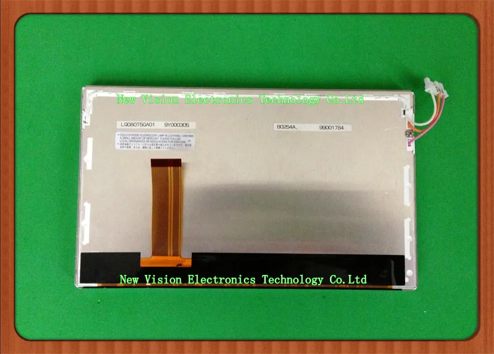

LQ080T5GA01 LQ080T5GC01 Original 8 inch 480*234 TFT LCD Screen Display for SHARP