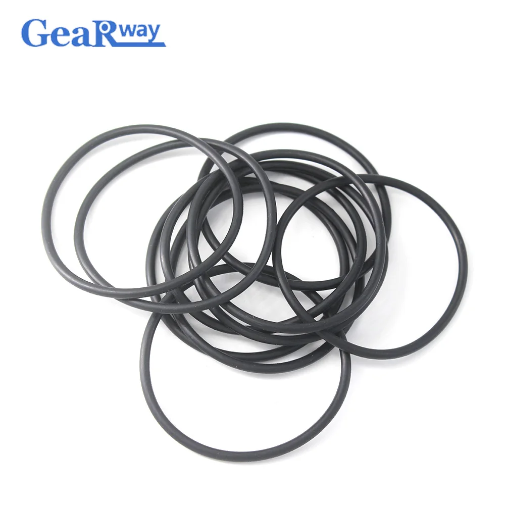 

Black Nitrile Rubber O Rings Seal Gasket 5mm CS O Ring Seal 185/190/195/255/260mm OD Oil Resistance NBR O Rings Seal