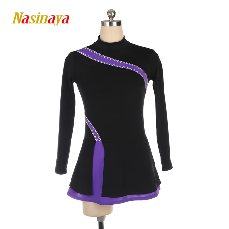 

Nasinaya Figure Skating Competition Training Dress Women's Children's Dress Patinaje Gymnastics Performance Warm