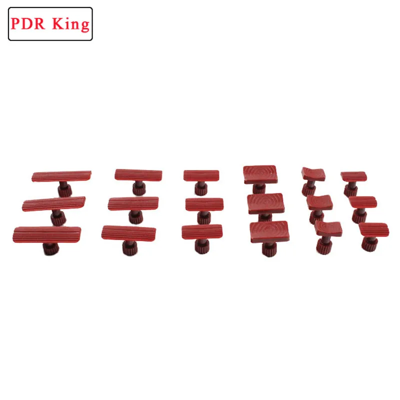 18Pcs Lijm Tabs Dent Lifter Gereedschap Deuk Removal Repair Tool Verveloos Kits Lijm Puller Sets Tabs Deuk Gereedschap Super dent Lijm Tabs