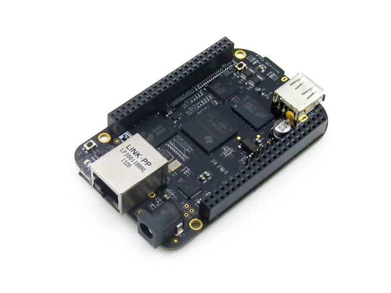 2 stks/partij BeagleBone Zwart Rev C 1GHz ARM Cortex-A8 512MB DDR3L 4GB eMMC Flash BB Black Linux android Development Board