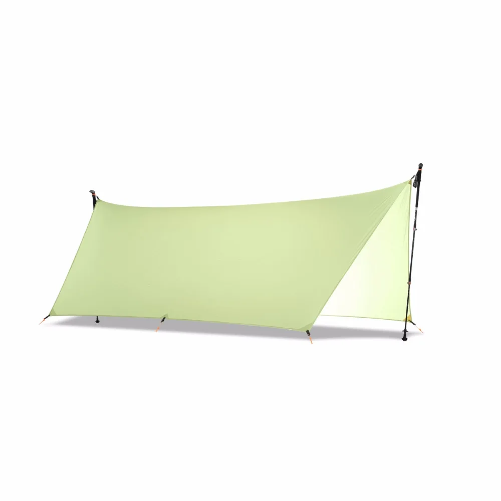 450G 20D dwustronna tarcza silikonowa Ultralight Sun Shelter namiot plażowy Pergola markiza baldachim tafta Tarp Camping Sunshelter
