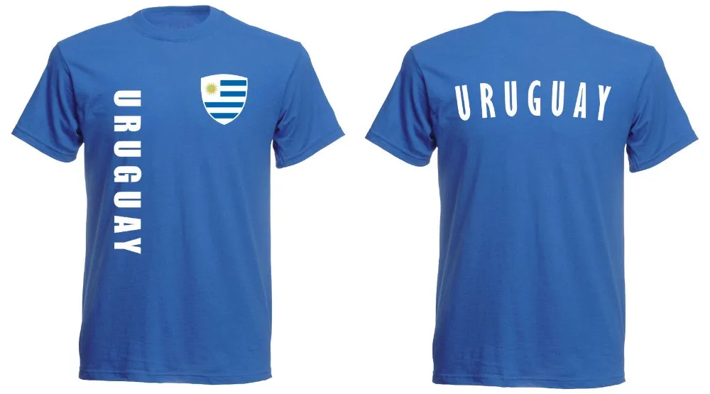 Uruguay T-Shirt Men's O Neck Casual T-Shirt