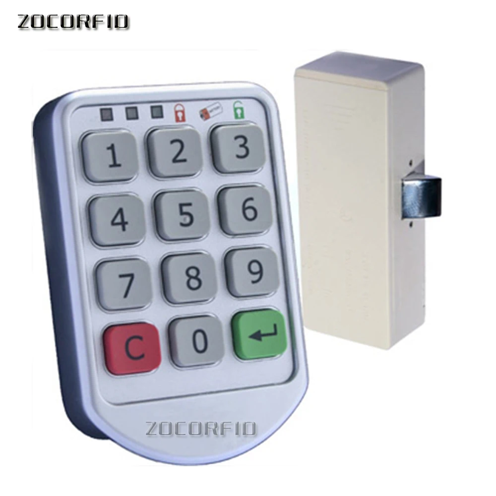 Intelligent Cabinet Locks Electronic Password Keypad Lock Digital Combination Code Lock For Cabinet/door Smart Digital Lock