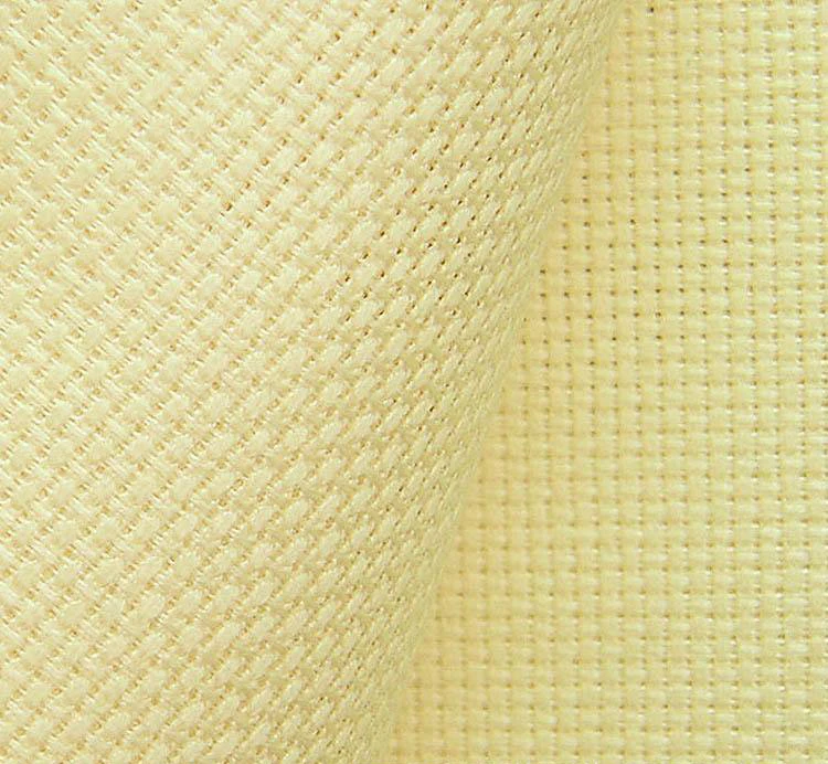 Tessuto da ricamo Aida di alta qualità, tela a punto croce, crema, Beige, colore avorio, 11CT 14CT 16CT 18CT, 100x150cm