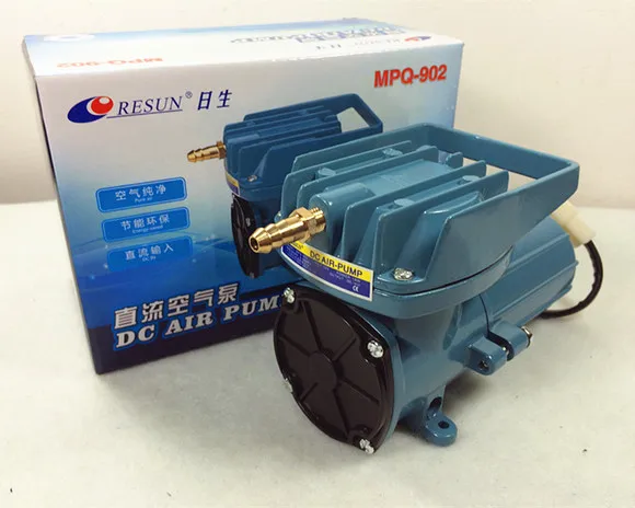 Resun MPQ-902 MPQ-903 DC Air Compressor Pump 12V Air Pump for Aquarium Fish Tank