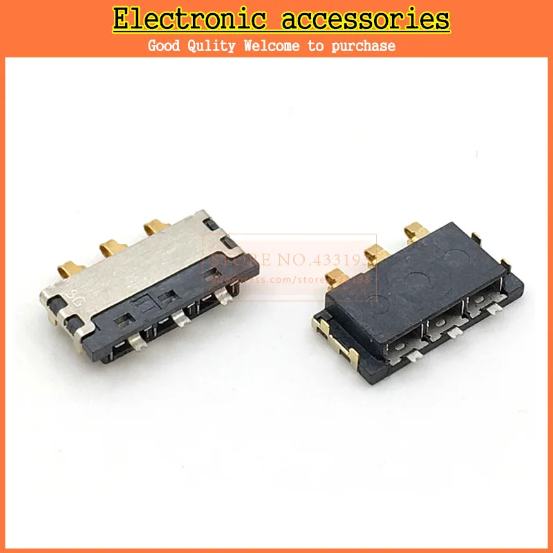 20ps/lot FPC Connector Battery For Lenovo S898T A768T A936 A850 A355 S810T A358T Connector contact Clip on motherboard mainboard