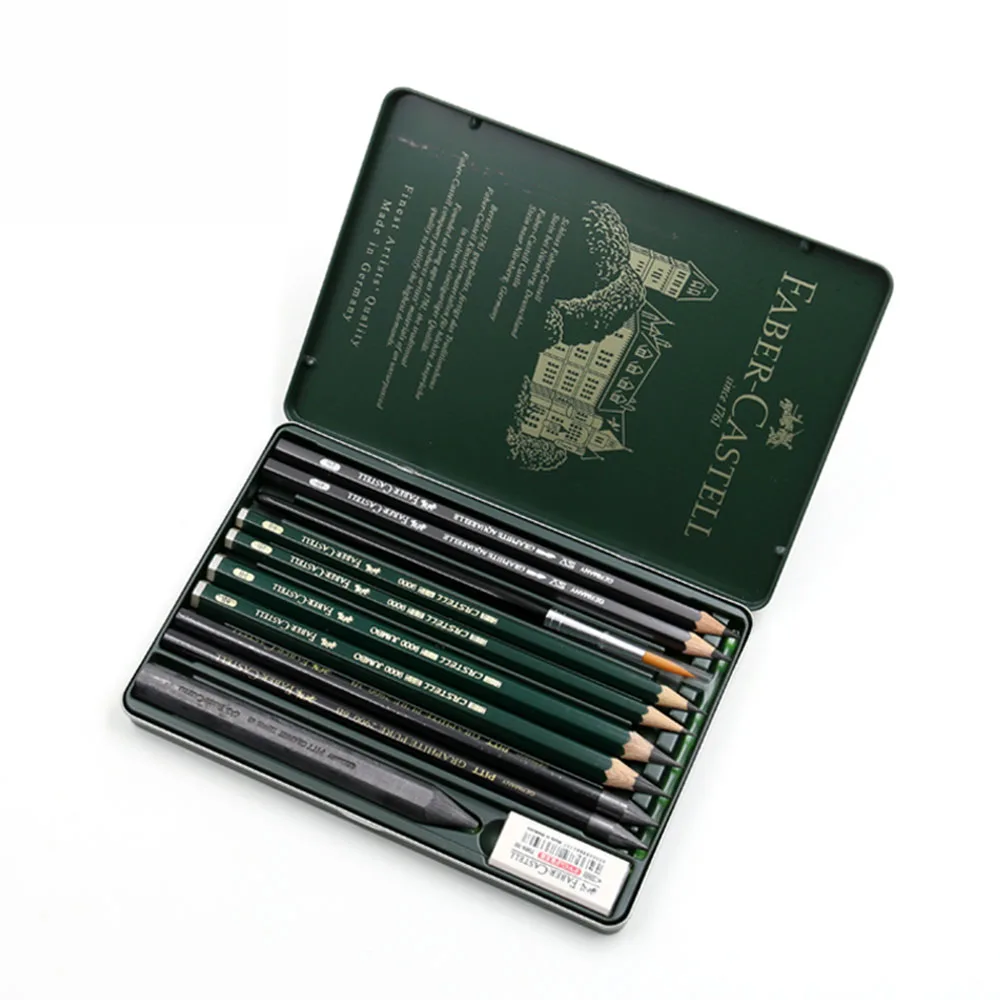 FABER CASTELL 11 piece combination pencil pencil drawing pencil set 112972