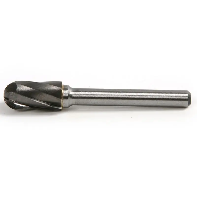 1pc 6*10 mm Tungsten Carbide Rotary Files Coarse-toothed Single-cut Rotary Burrs For Dremel Rotary Tools