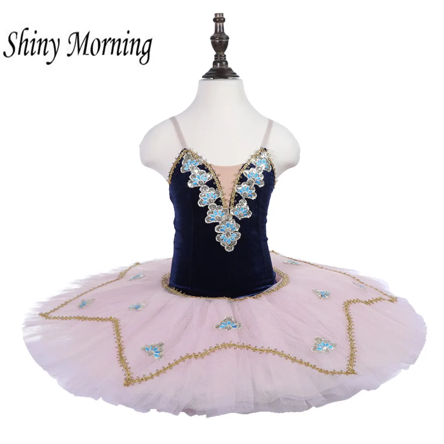 

Professional Ballet Tutus Adult Swan lake Ballet Dance Clothes Pancake tutu Child Ballerina Figure Skating Dress pink black