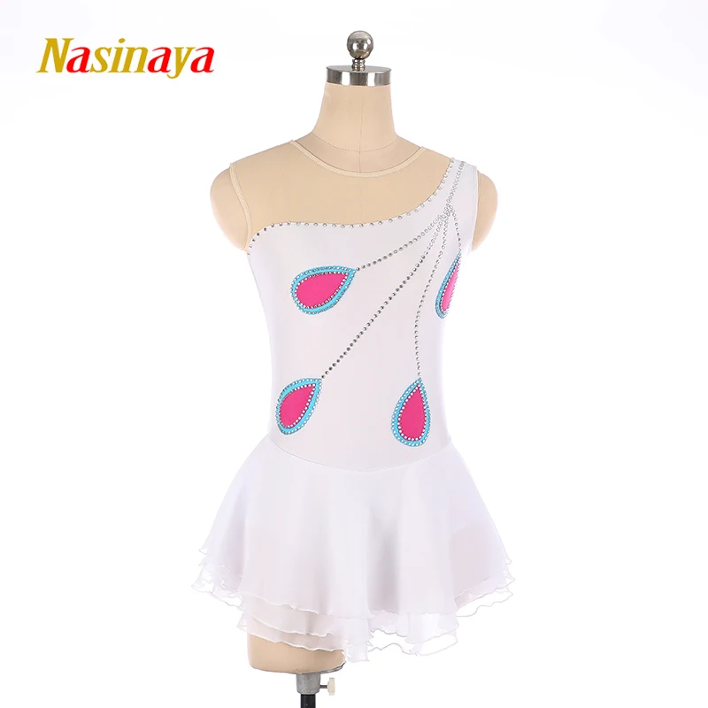 Women's Children's Rhythmic Gymnastics Dance Performance Clothing Feather Figure Skating Competition Clothing Dress Customized