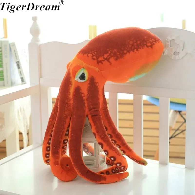 Creative One Piece Octopus Plush Toys Soft PP Cotton Stuffed Octopus Dolls Sleeping Pillows For Children Birthday Gifts 2 Size