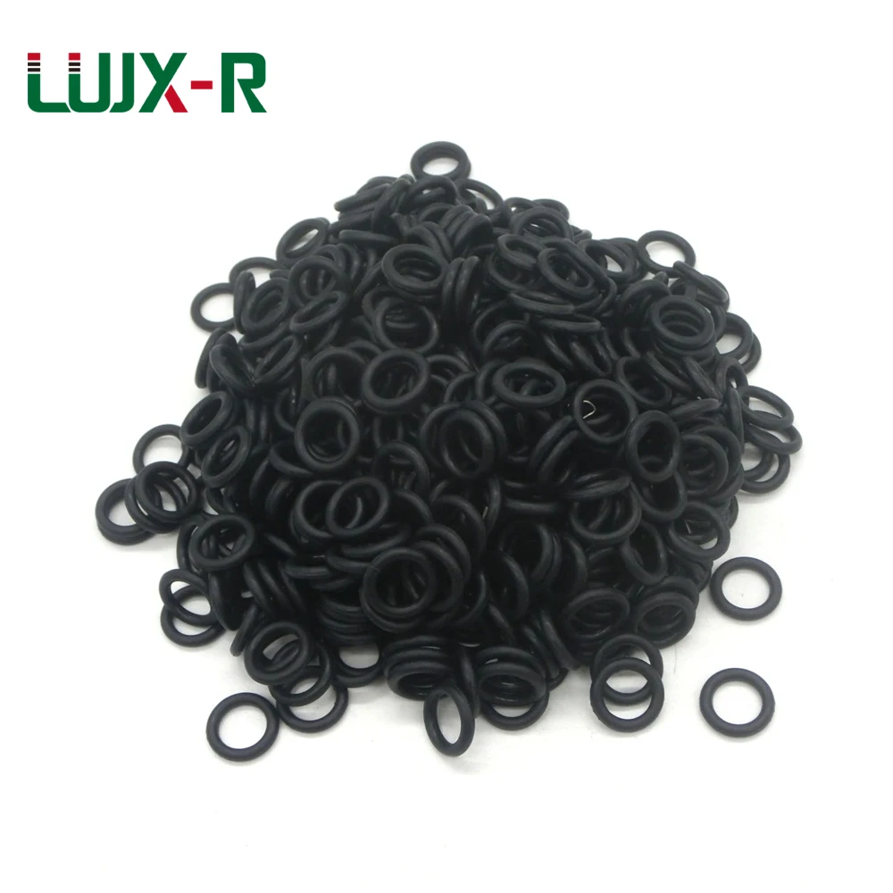 LUJX-R 1mm Thickness Nitrile Rubber O Ring Seals Gasket Dia.27/28/29/30/35/38/40/42/46/50 O-Ring Sealing Elasticity Oring Washer