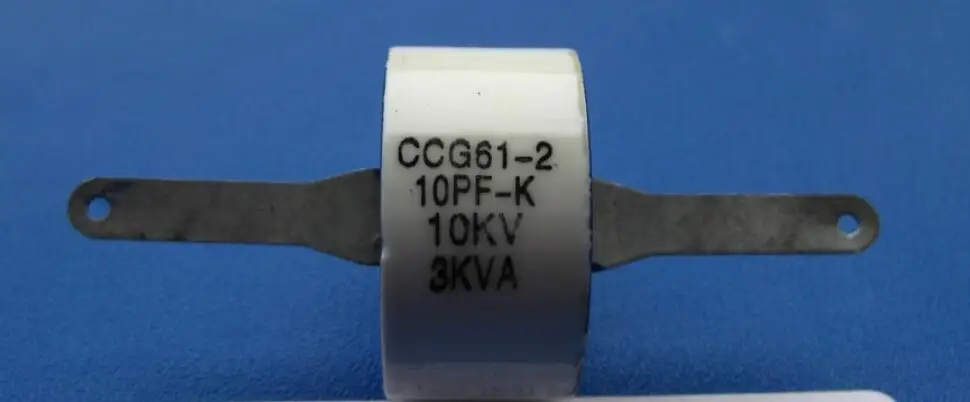 CCG61-2 10PF-K 10KV 3KVA high frequency drum type high voltage ceramic dielectric capacitor