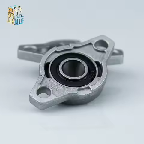 KFL004 KFL005 KFL006 KFL007 Zinc Alloy Pillow Block Flange Bearing Inner Diameter Machinery Seat Belt Bearing