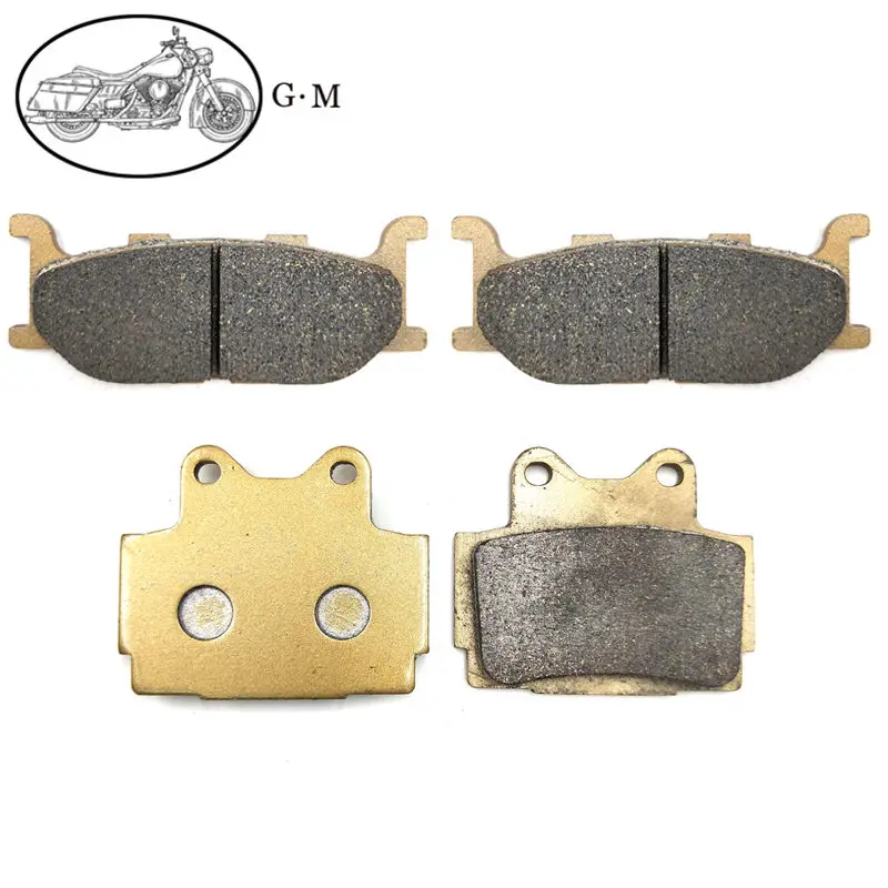 Motorcycle Front / Rear Brake Pads For YAMAHA FZX250 Zeal 1991-1992 XJ600S Diversion 1992-1997 XJ600N 1995-1997 XJ400 XJ400S 91