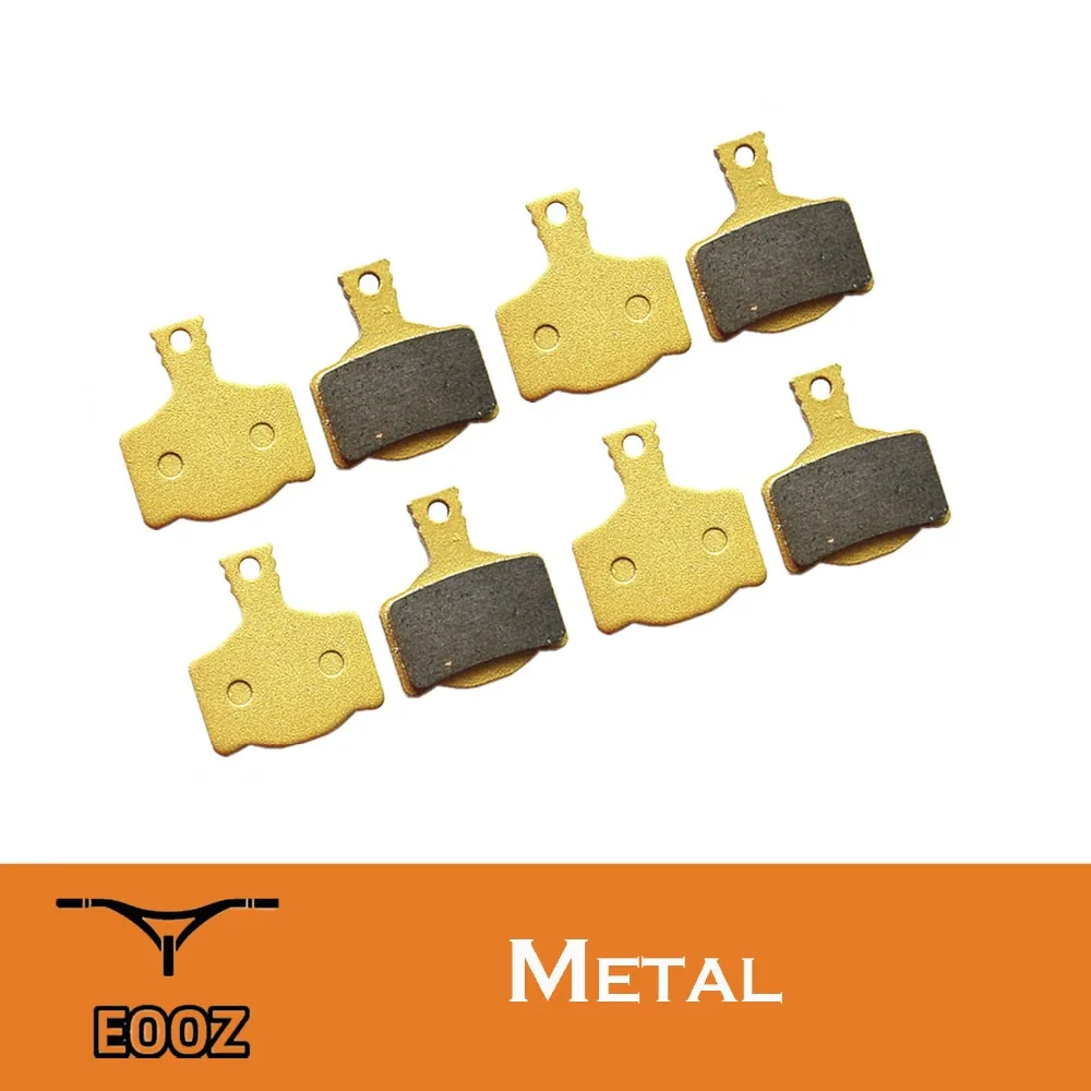 EOOZ 4 Pairs Metal Bicycle Metallic Disc Brake Pads For Magura MT2 MT4 MT6 MT8 DK-17