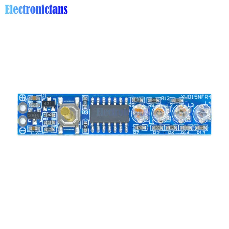 1S/2S/3S/4S Lithium Battery Capacity Indicator LED Display Board Power Level Indicator For 1/2/3/4pcs 18650 Lithium Battery DIY