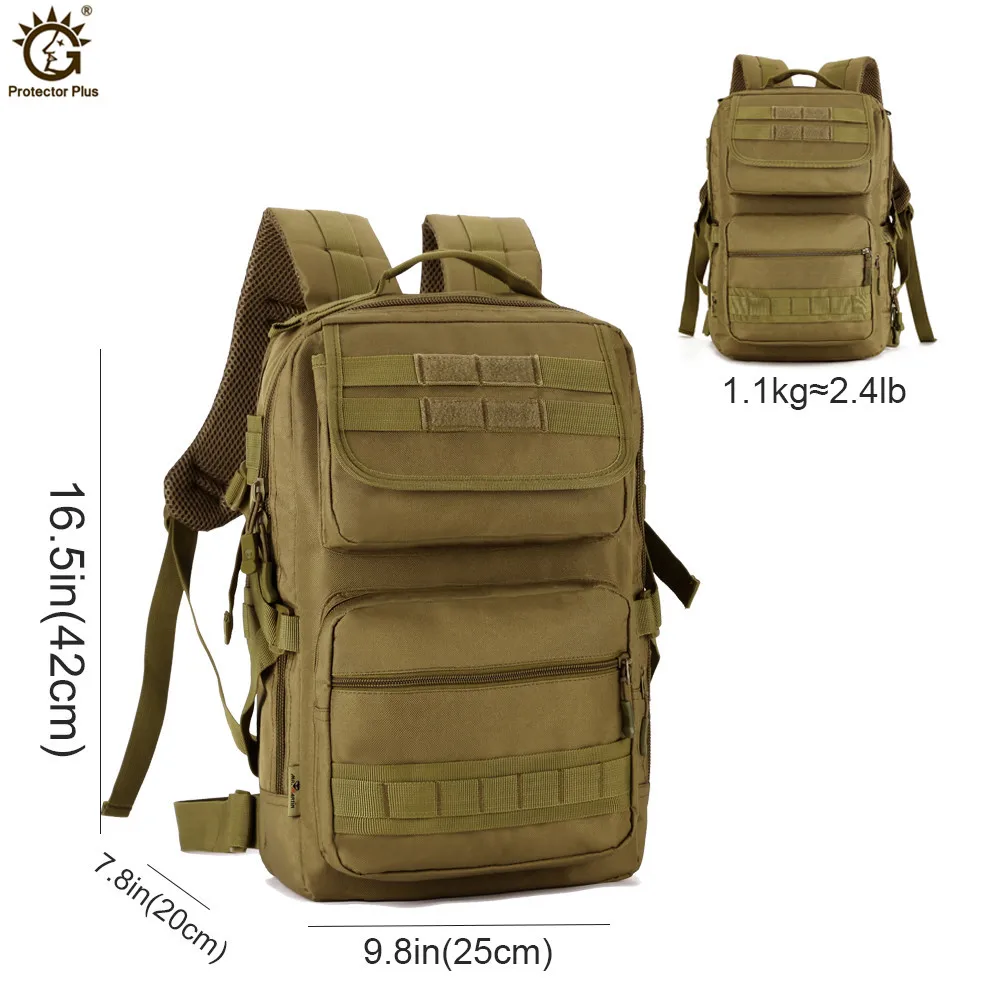 Imagem -03 - Homens 25l Tático Mochila ao ar Livre Trekking Sport Camping Caminhadas Camuflagem Bolsa Impermeável Viagens Mochilas