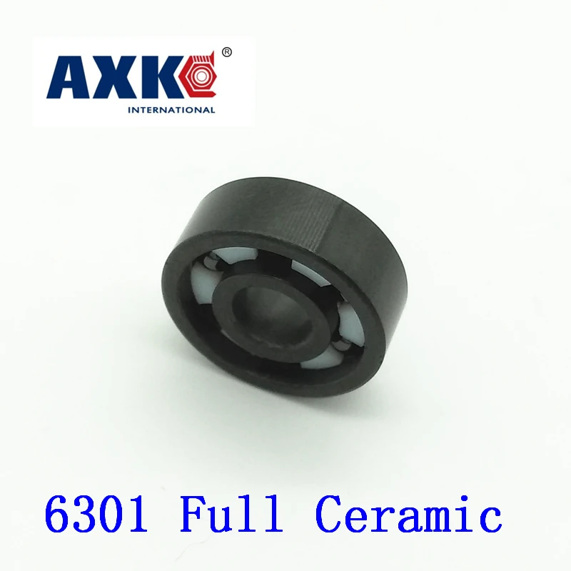 

2023 Rodamientos Axk 6301 Full Ceramic Bearing ( 1 Pc ) 12*37*12 Mm Si3n4 Material 6301ce All Silicon Nitride Ball Bearings