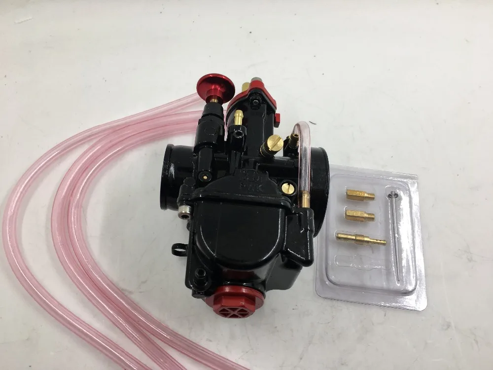 Carb carburetor Free shipping 28 30 32 34mm PWK Mikuni Carburettor parts universal fit on Scooters dirt bike ATV with power jet