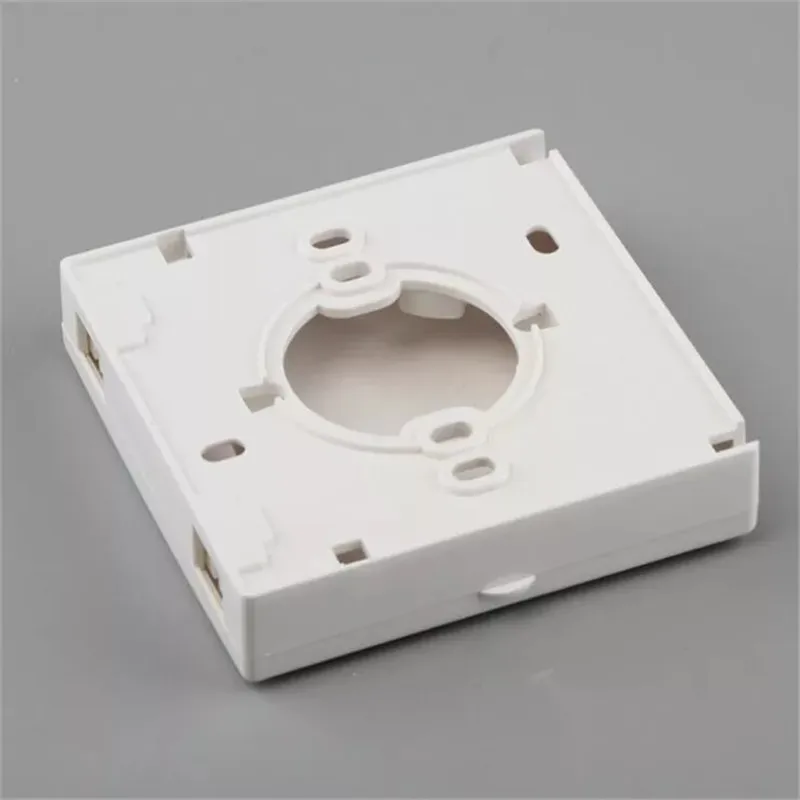 Placa frontal ftth sem adaptador sm mm ftth 2 portas cor branca abs tomada de parede 2 núcleos 1 núcleo placa frontal de fibra óptica 86 30 peças