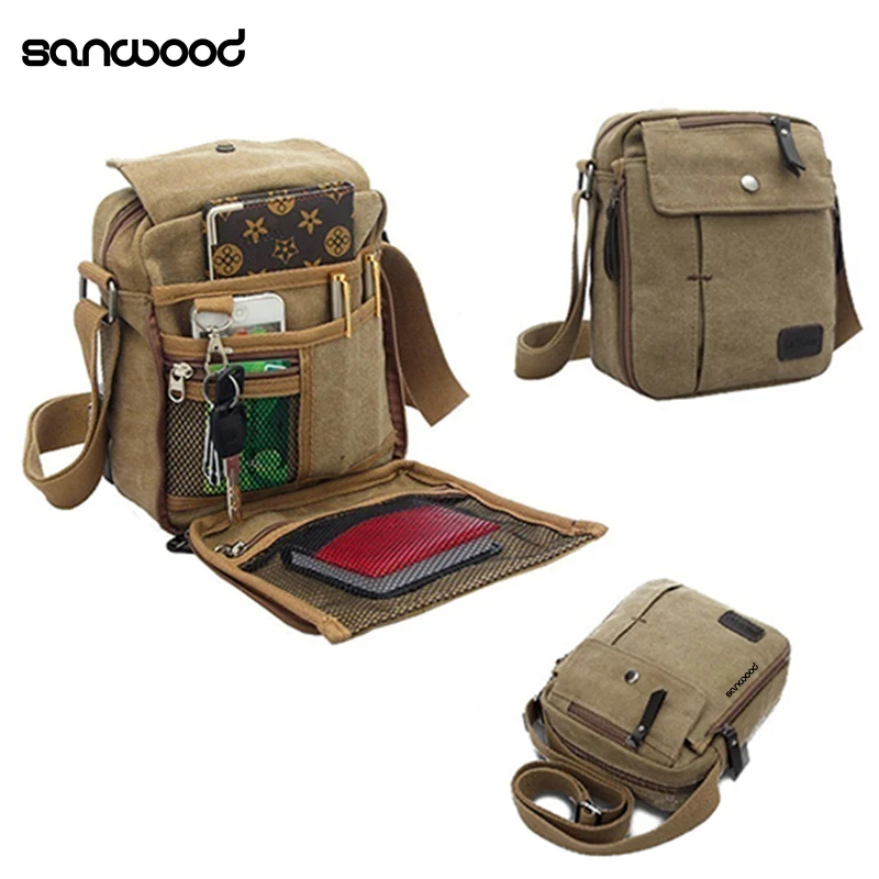 Hot New Vintage Canvas Multifunction Travel Satchel Casual Messenger Shoulder Bag