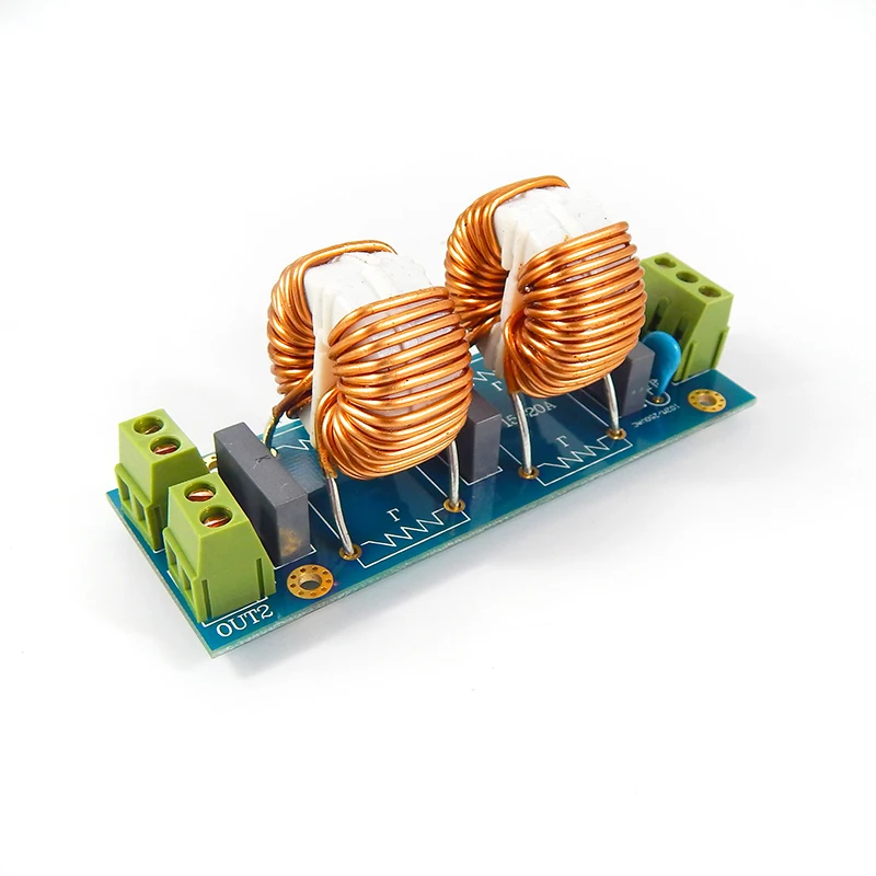 Placa PCB de filtro de potencia EMI de 18A para amplificador de Audio, Kits de fuente de alimentación de CA de entrada