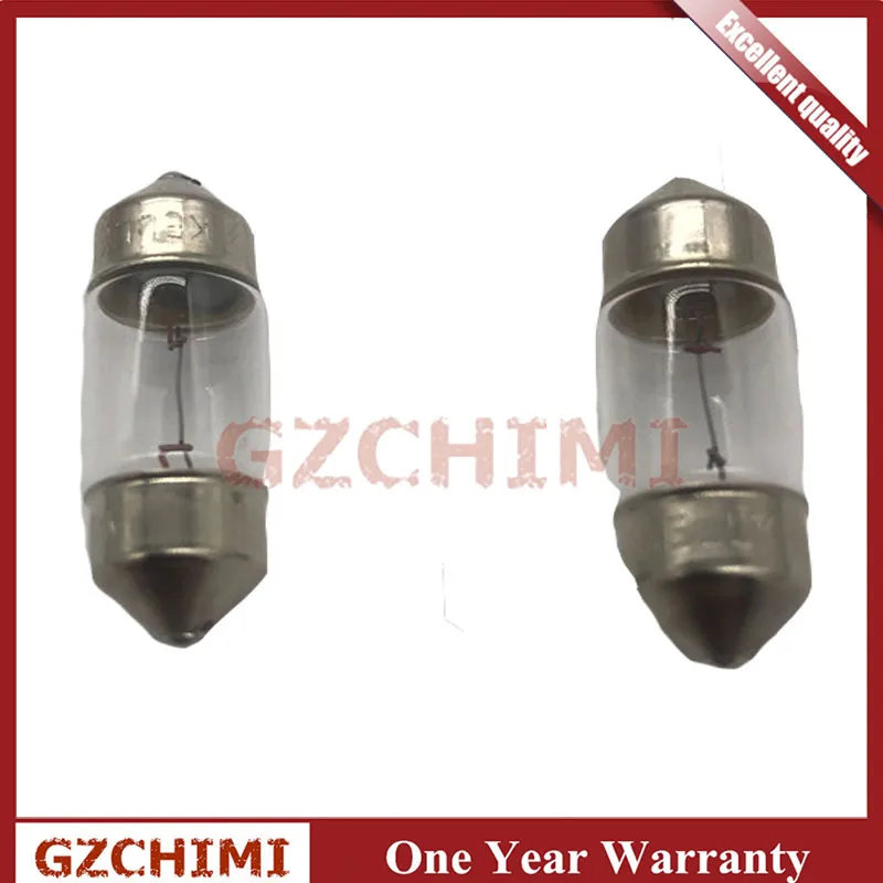 2pcs New 04110-SWA-305 Interior Dome Light / Map Light Bulb T10x31 8w 12v For Honda