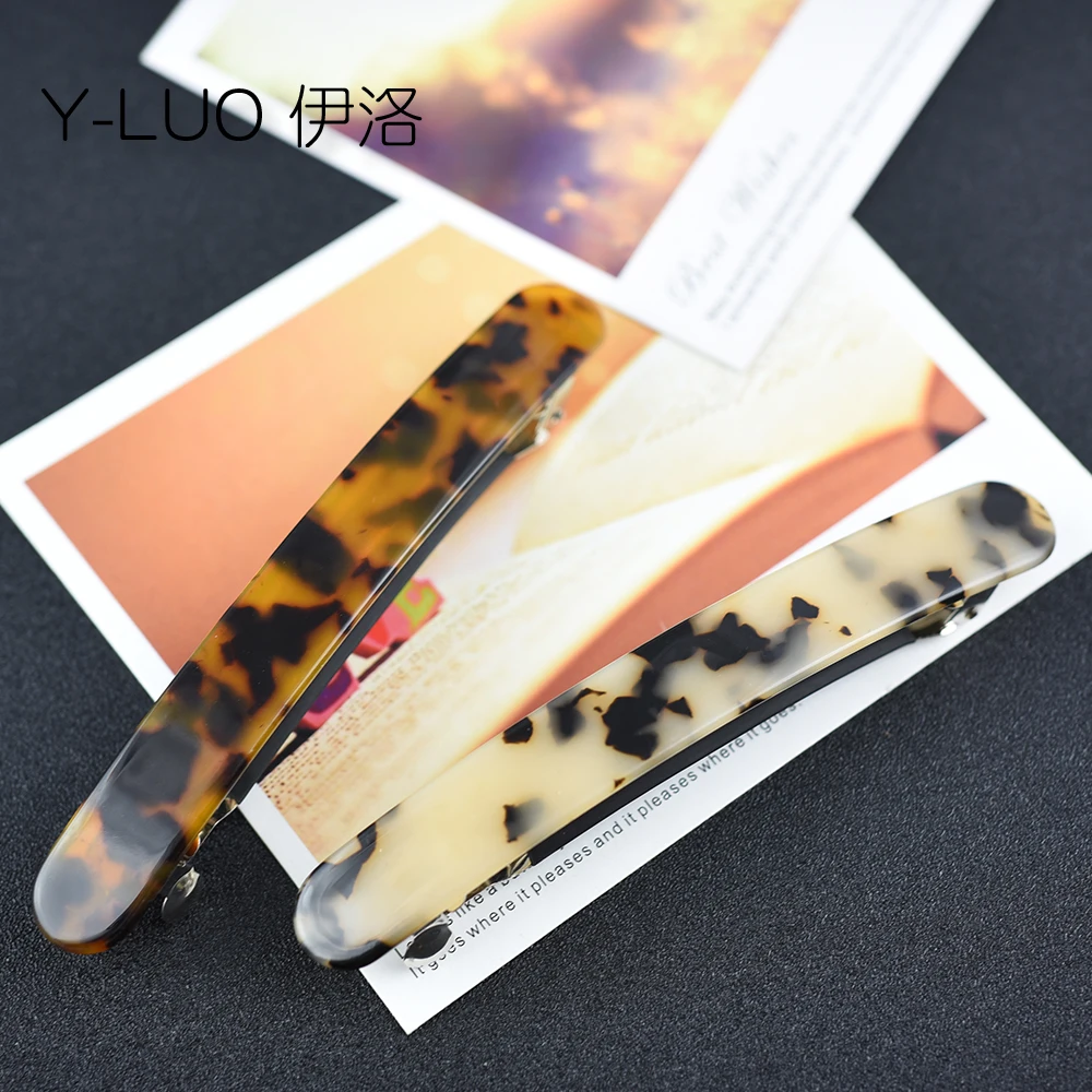 Women headwear cute hair clip super large vintage hair barrette thick ponytail clamp  fashion hair accessories for women