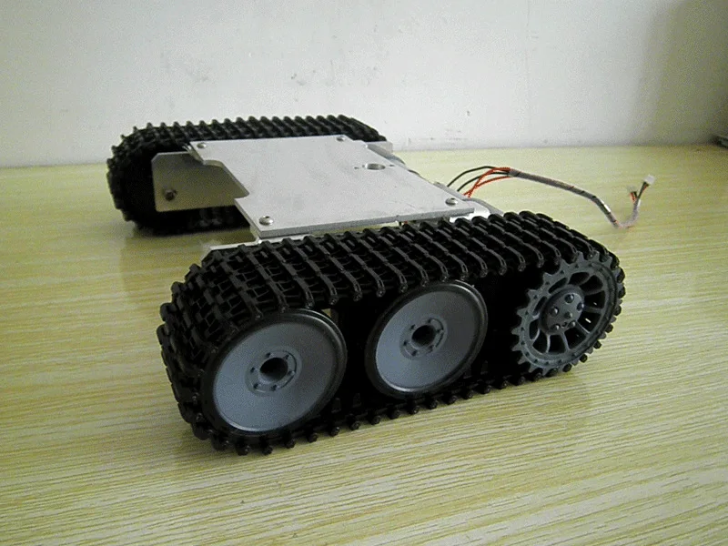 

RC Tank Robot Car Chassis Kit Caterpillar DIY Robot Electronic Toy Tracked Vehicle Track Crawler Caterpillar Remote Control Toy