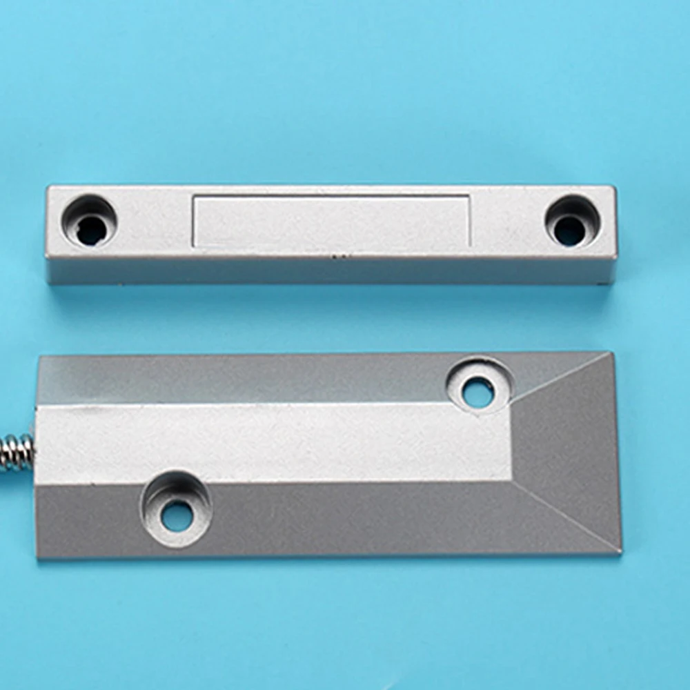 10pcs aluminum Wired Door &Window Sensor Magnetic Switch Home access control System