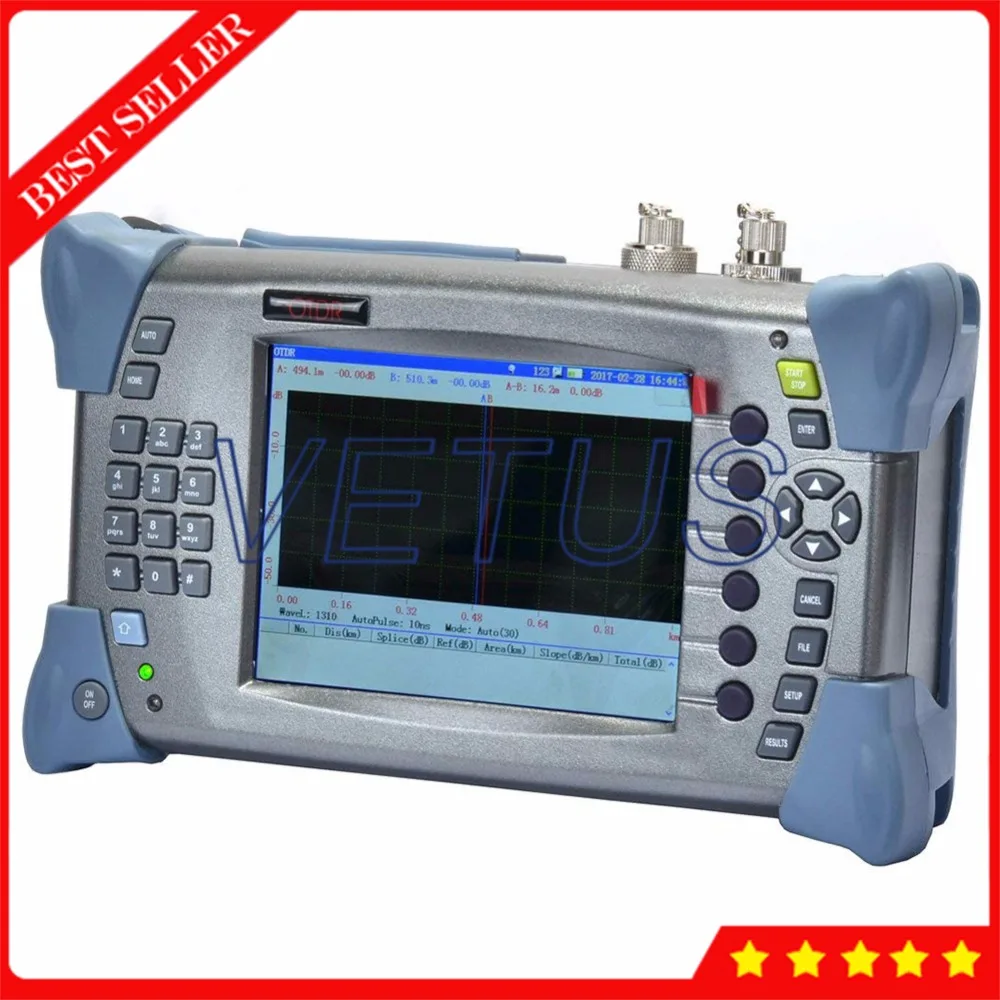 OTDR-2000 Handheld Fiber Optic OTDR Tester 13/15dB 1310nm/1550nm Single Mode Optical Time Domain Reflectometer