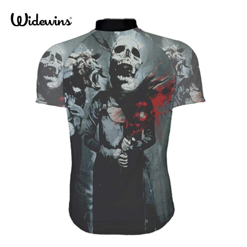 widewins 2017 Men's Cycling Jersey Bicycle Short Bike Cycle Wear Sports Sleeve Shirt Top Black S-3XL 5652