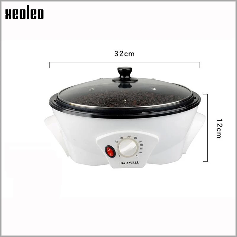 XEOLEO 800g Electric Coffee roaster Automatic Coffee Bean Baker 1200W Coffee baking machine suitable for Peanut Bean Roaster