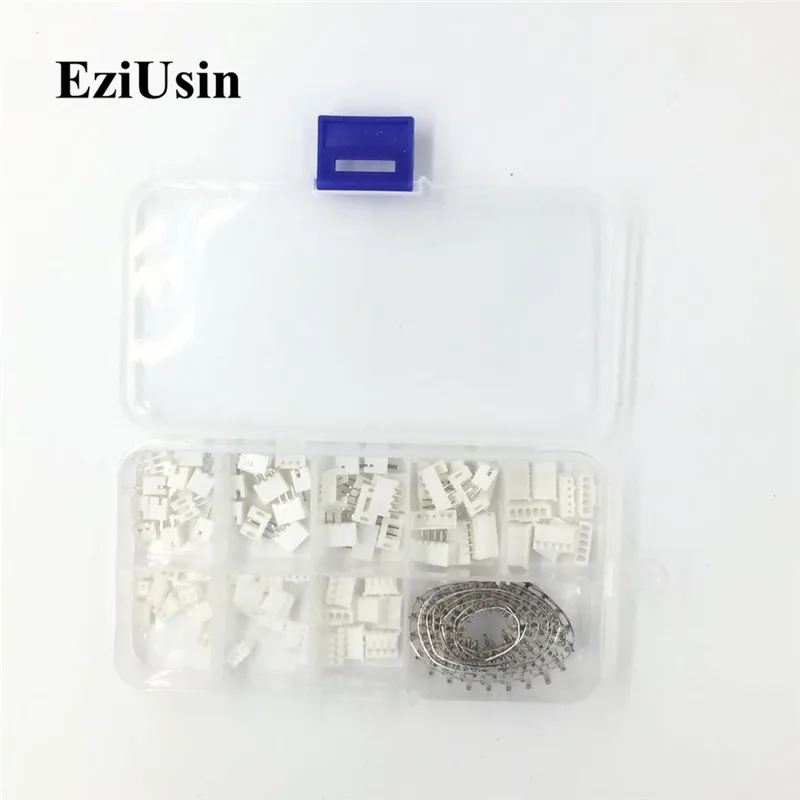 230pcs PH2.0 2p 3p 4p 5 pin 2.0mm Pitch Terminal Kit / Housing / Pin Header JST Connector Wire Adaptor PH Kits for 3D printer