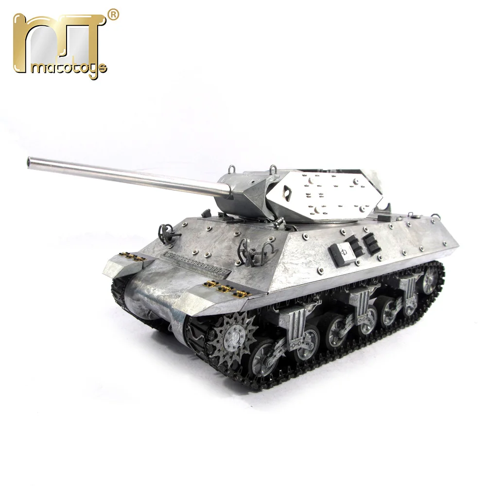 

Mato 100% Metal RC Tank M10 Destroyer KIT Original Metal Color Infrared Recoil Static Version