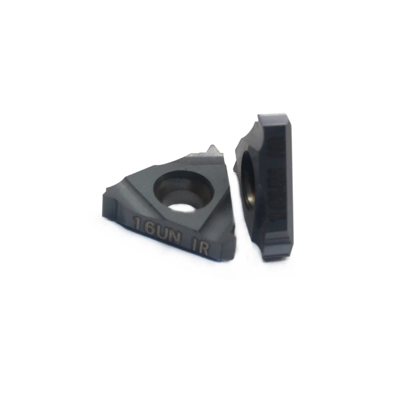 16IR 16UN 10PCS Carbide Threading Inserts 16IR 16UN LDA Standard Cone tube Threaded CNC Internal thread Carbide insert