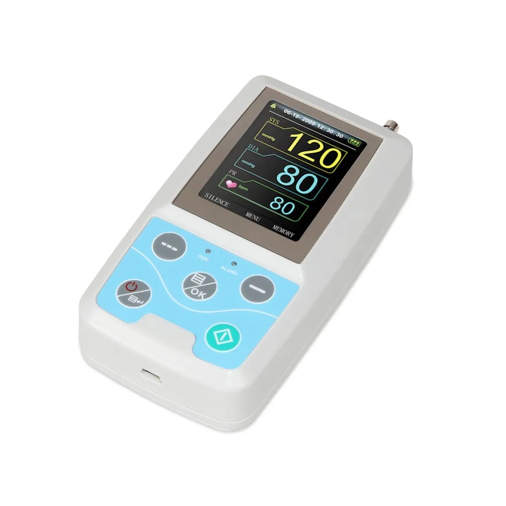 ABPM50 24 hours Ambulatory Blood Pressure Monitor Holter BP Monitor with Software CONTEC