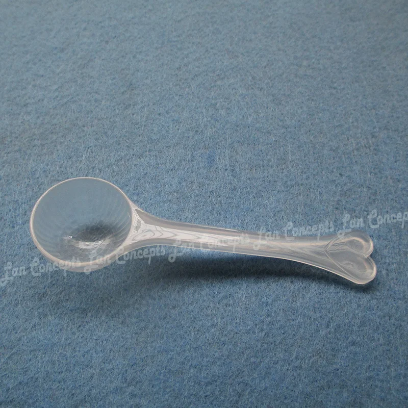 6ML / 3 gram Plastic Scoop 3g Measuring Spoon for medical powder - 1000pcs/lot wholesale