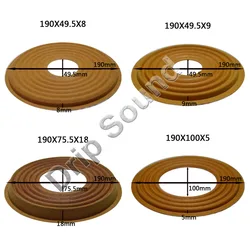 2pcs 190x49.5/190x75.5/190x100mm Elastic Wave Loudspeaker Subwoofer Woofer Bass Speaker Repair Spider Damper