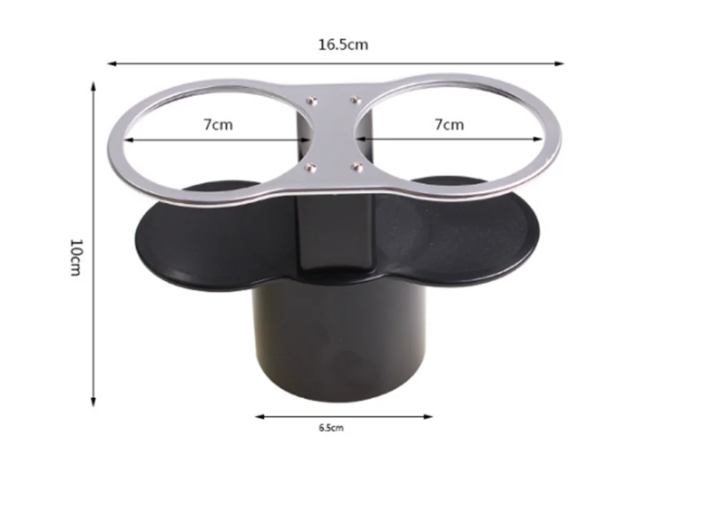 Double hole car accessories cup holder / beverage rack mounting for Peugeot 206 307 406 407 207 208 308 508 2008 3008