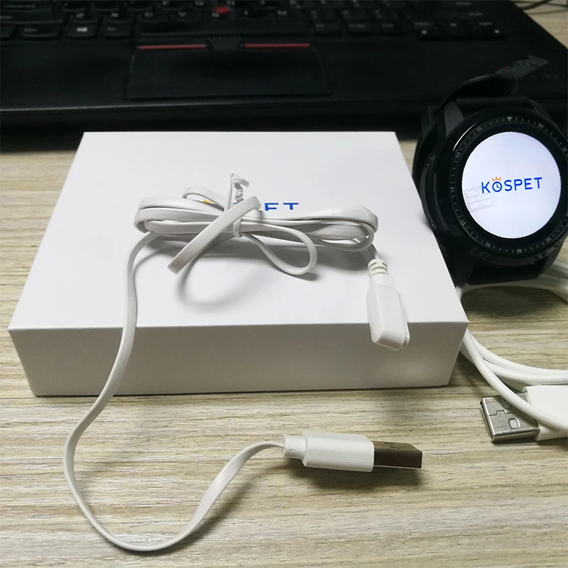 오리지널 Kospet 브레이브 스마트 워치 충전기, 좋은 품질, 충전 케이블 4 핀, 좋은 가격, 신제품, 공장 도매