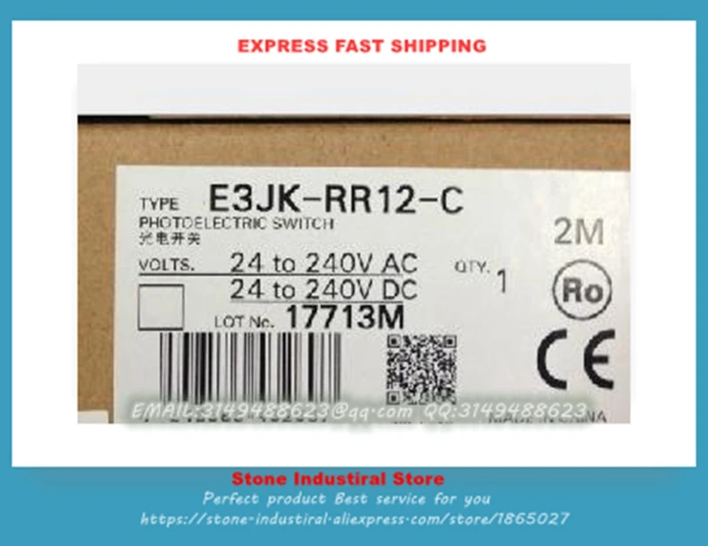 New Reflective PhotoelectricSwitch E3JK-RR11-C E3JK-RR12-C